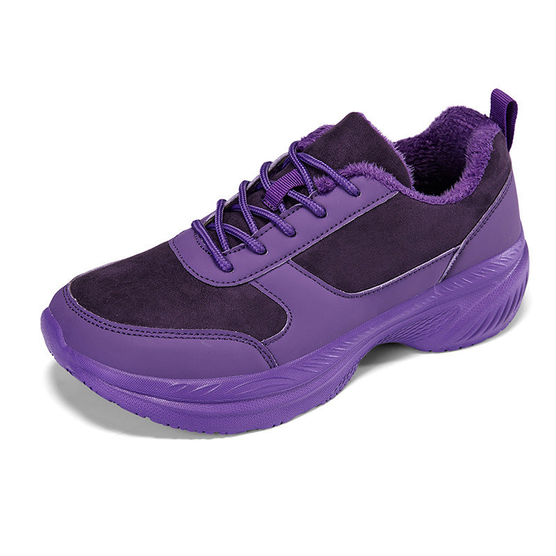 Unisex nan gefütterte dicksohlige Sneaker mit dämpfender Profilsohle Drune