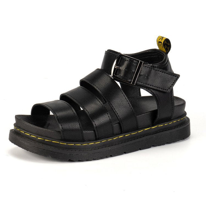 Damen Komfortable Riemchen-Sandalen mit verstellbarem Riemendesign und rutschfester Sohle Drune