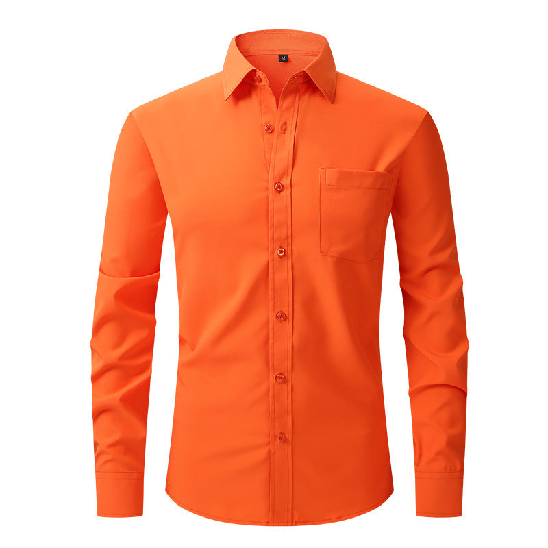 Herren Langarmhemd Drune