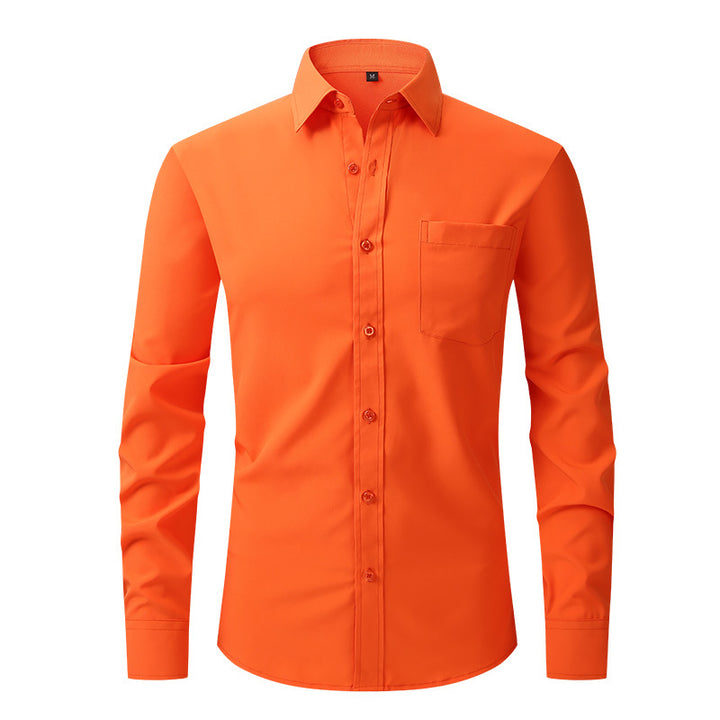 Herren Langarmhemd Drune