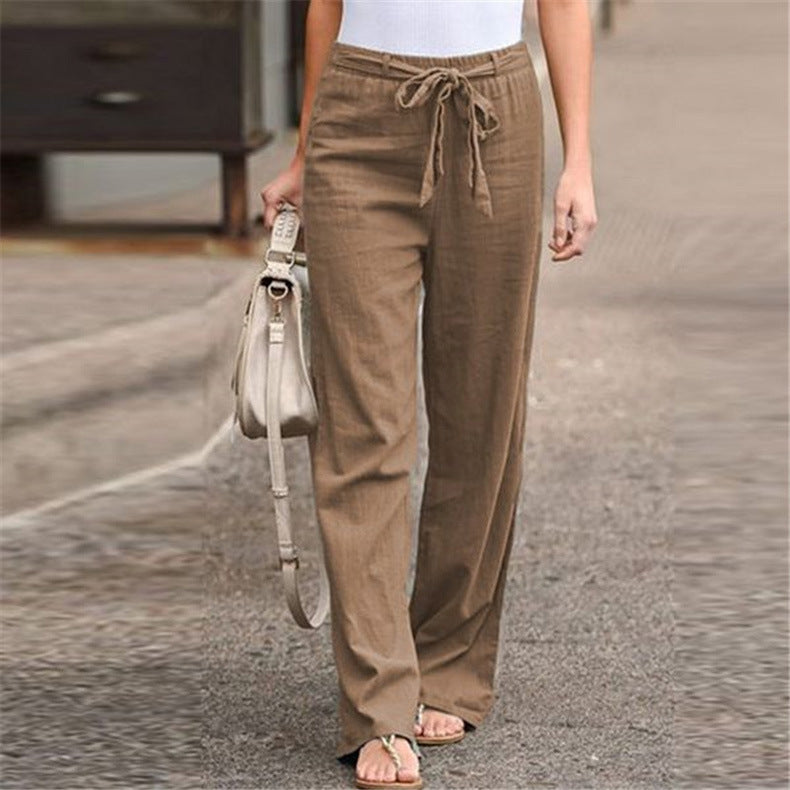Damen Leichte und lockere Sommerhose Drune