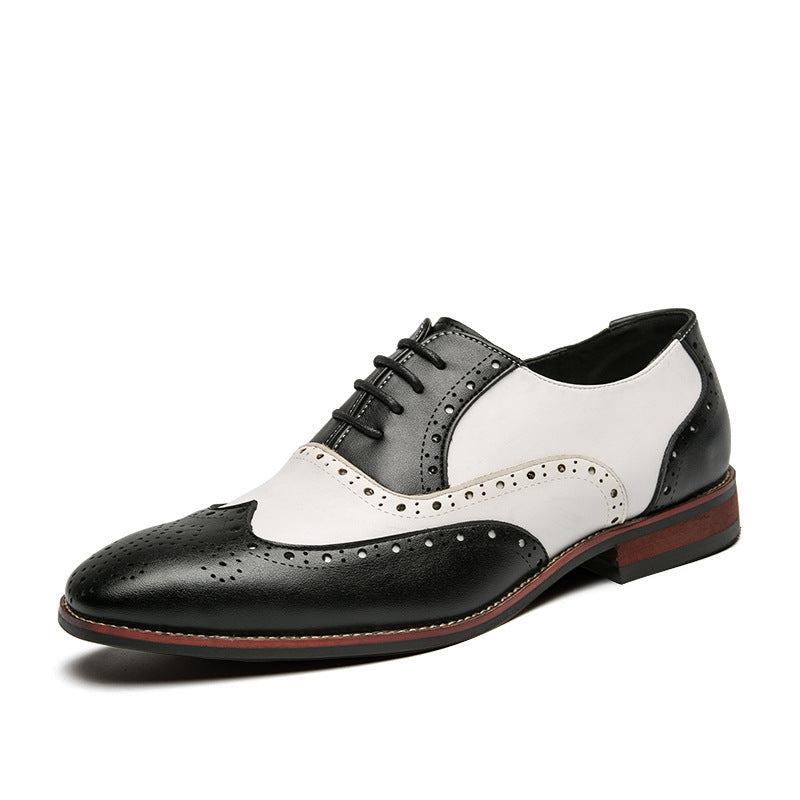 Damen elegante Brogues aus hochwertigen Leder mit klassischem Design Drune