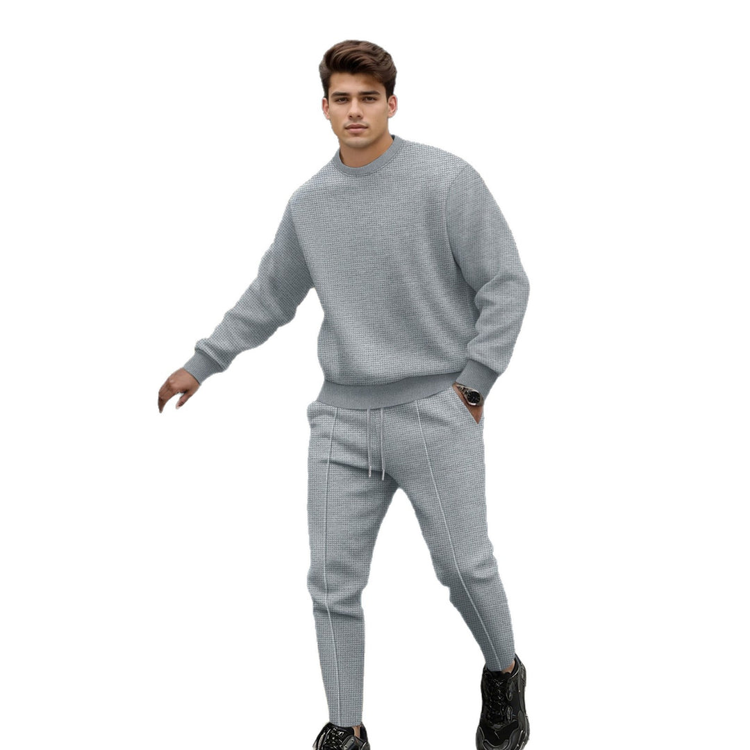Herren Komfortable Sweatpants-Set Drune