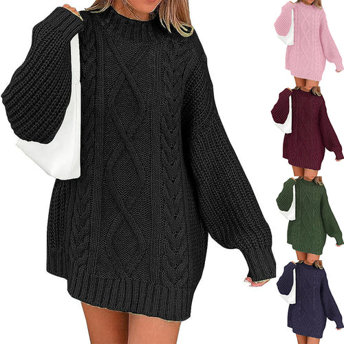 Damen Strickpullover mit oversized Schnitt Drune