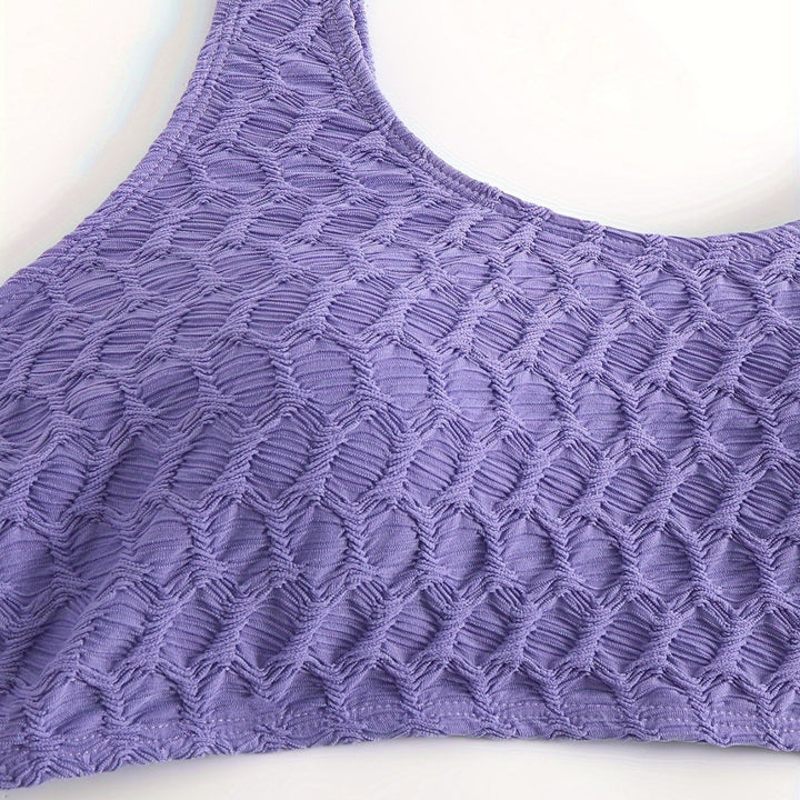 Damen Sportliches Bikini-Set mit elastischen Trägern Drune