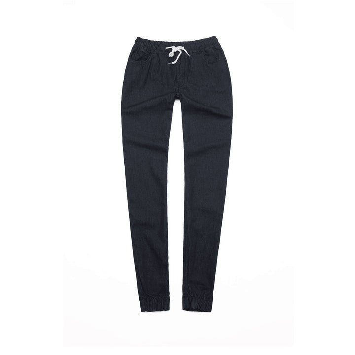 Damen Sportliche Denim-Jogginghose Drune