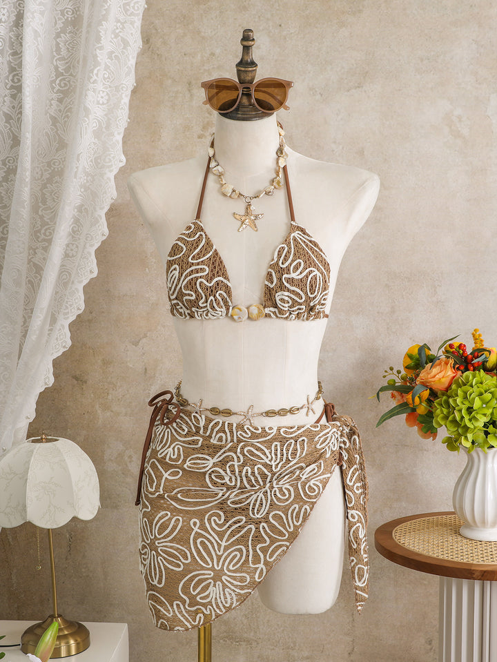 Damen Zweiteiliges Strandoutfit Drune