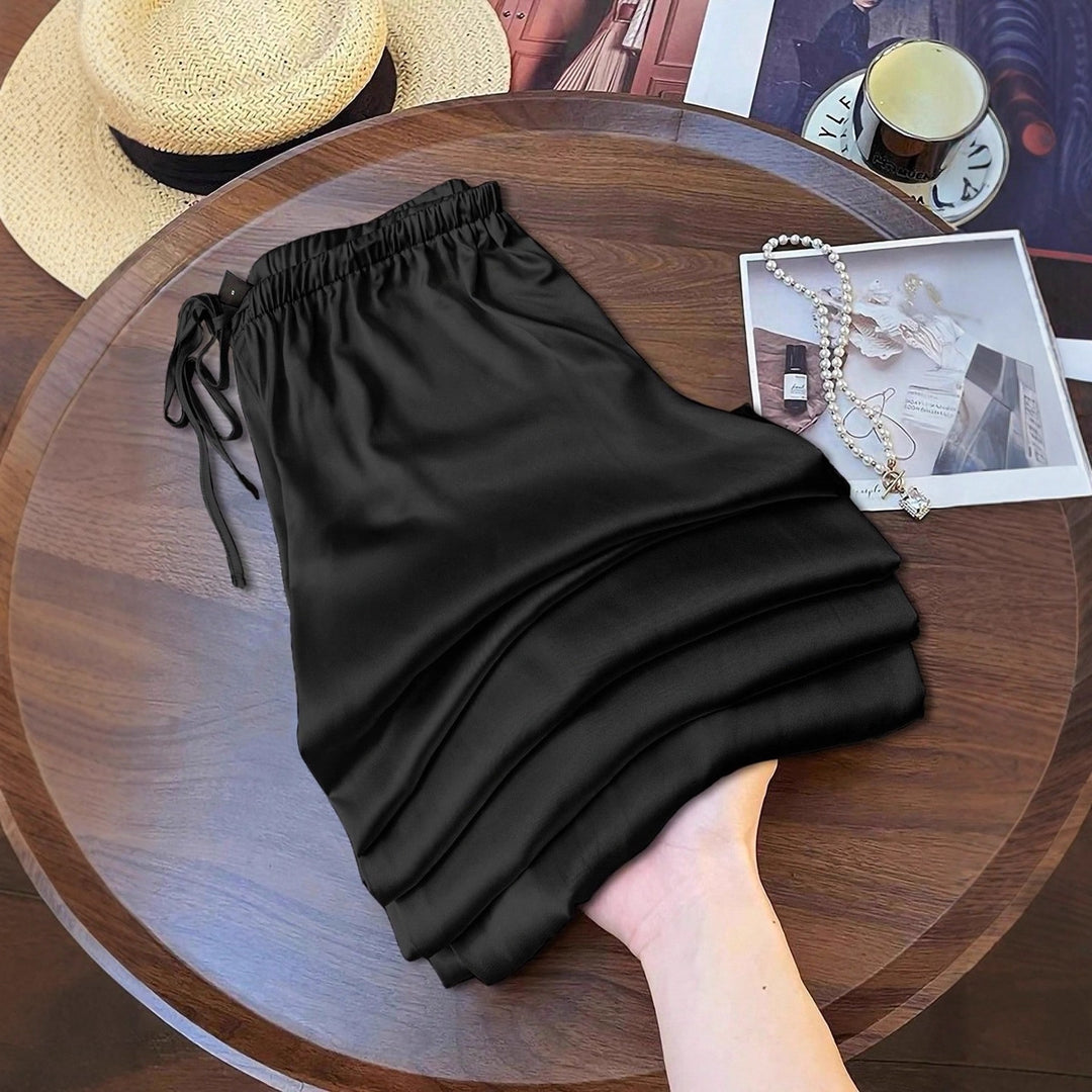 Damen Elegante und bequeme Palazzo-Hosen Drune