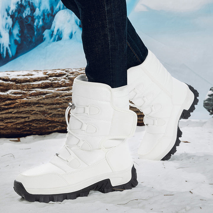 Damen Winterstiefel mit isolierendem Futter und rutschfester Profilsohle Drune