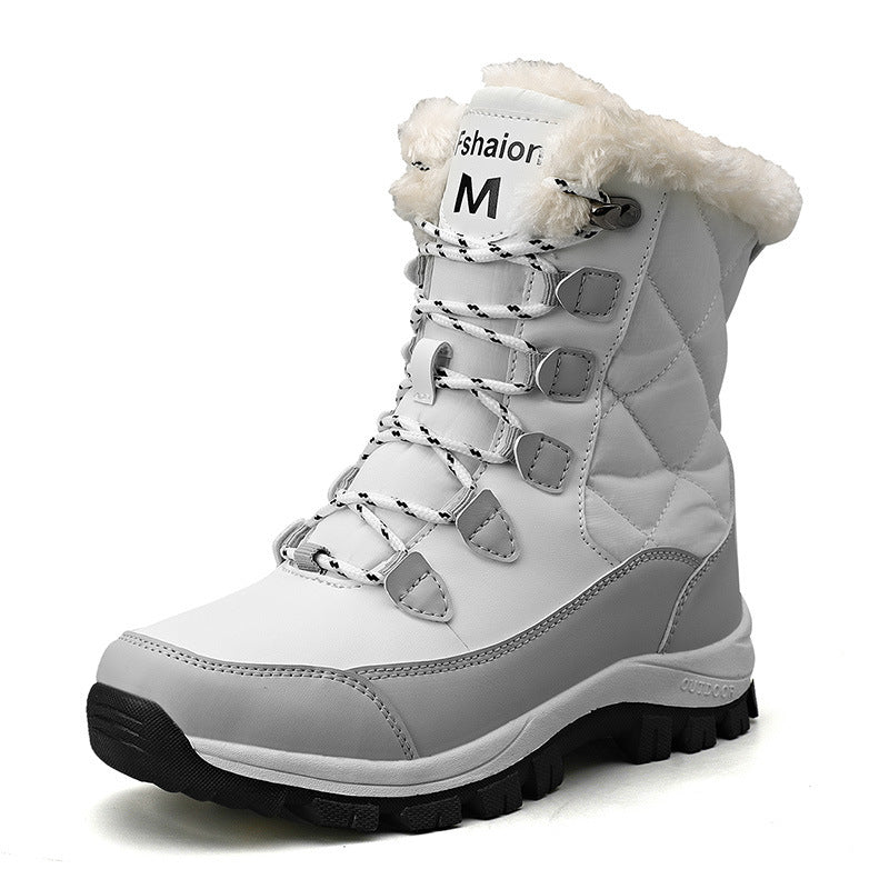 Damen Winterstiefel mit isolierendem Innenfutter und rutschfester Sohle Drune