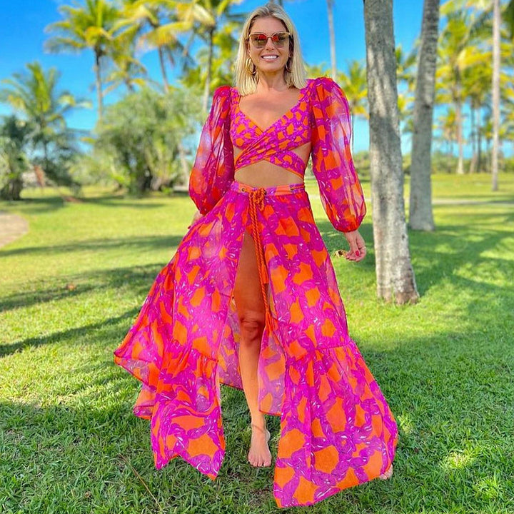 Damen Bikiniset mit voluminösem Rock von Drune