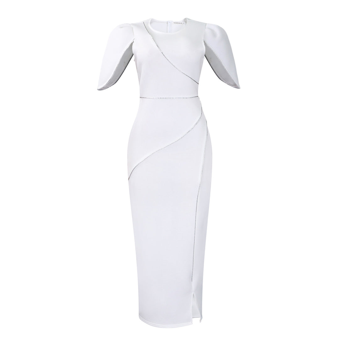 Damen Maxikleid mit elegantem Schnitt und modischen Details Drune