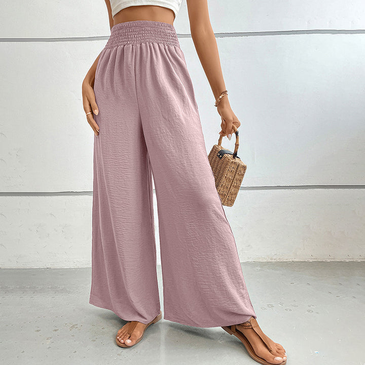 Damen elegante weite Palazzo-Hose Drune