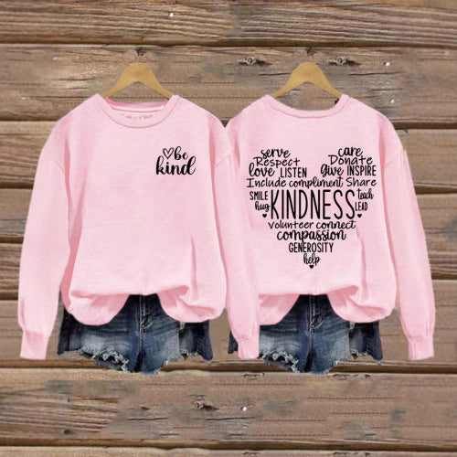 Damen Sweatshirt mit inspirierendem Kaltes-Design und großzügigem Schnitt Drune