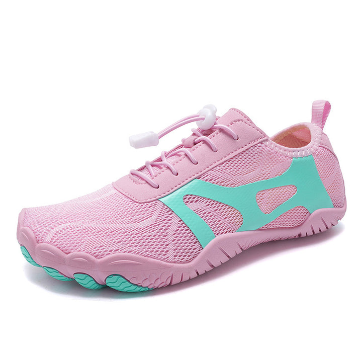 Damen nan ultraleichte Barfuß-Wasserschuhe mit rutschfester Flexsohle und Schnellverschluss Drune