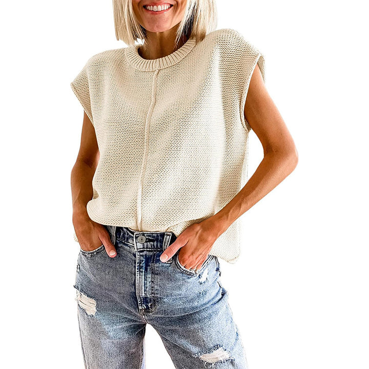 Damen Stricktop Drune