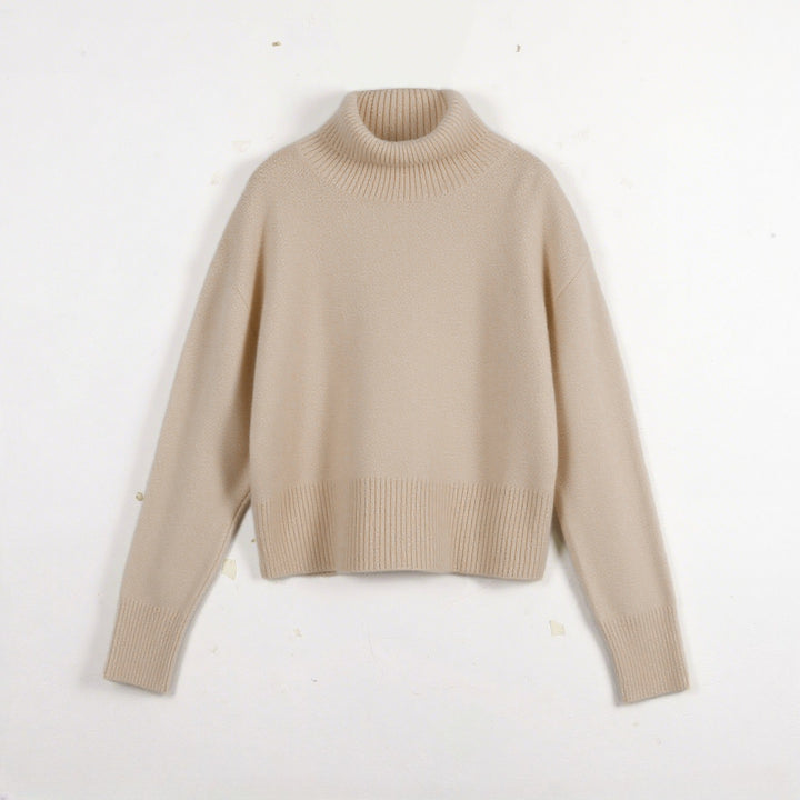 Damen modischer Rollkragenpullover Drune