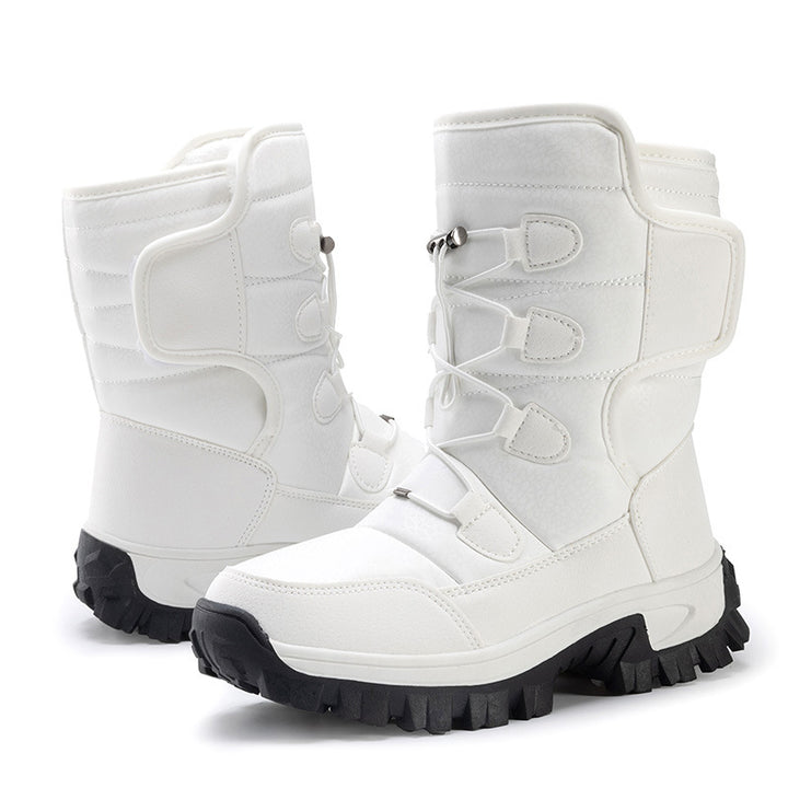 Damen Winterstiefel mit isolierendem Futter und rutschfester Profilsohle Drune