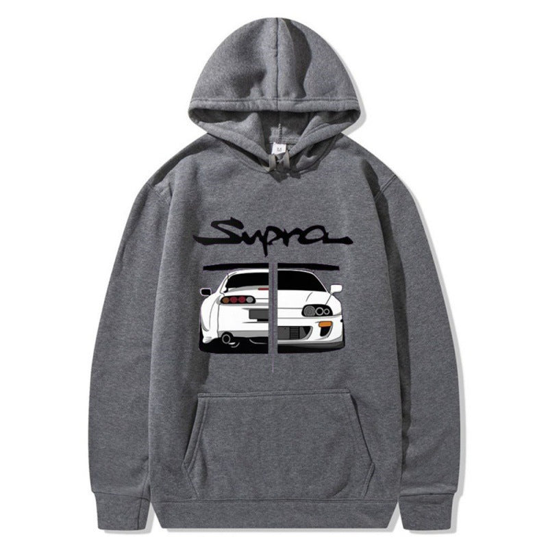 Damen Kapuzenpullover mit einzigartigem Design und bequemen Kängurutaschen Drune