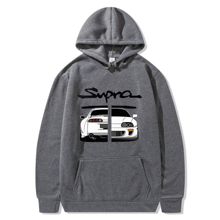 Damen Kapuzenpullover mit einzigartigem Design und bequemen Kängurutaschen Drune