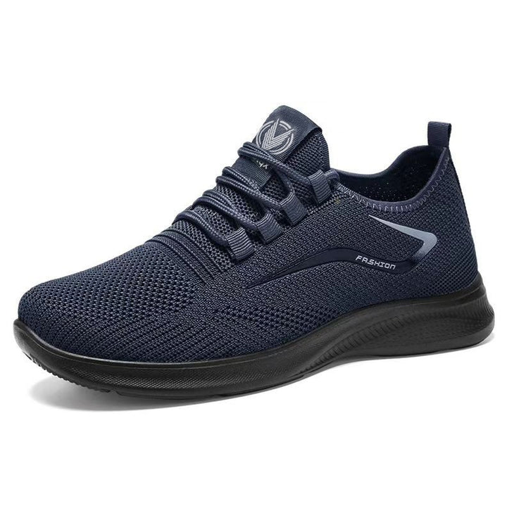 Herren nan atmungsaktive Strick-Sneaker mit sockenähnlichem Schaft und flexibler Komfortlaufsohle Drune