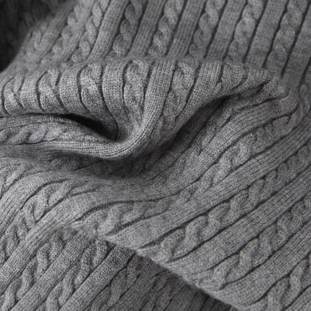 Damen modische Sweatjacke mit Struktur und integrierter Kapuze Drune