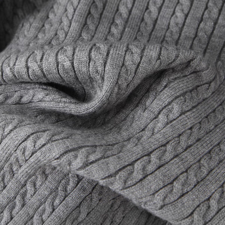 Damen modische Sweatjacke mit Struktur und integrierter Kapuze Drune