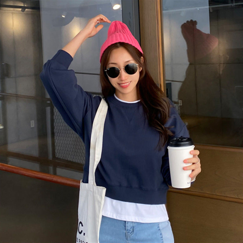 Damen modisches Sweatshirt mit lässigem Schnitt Drune