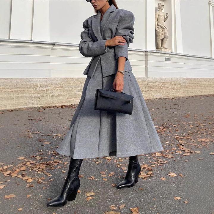 Damen Oversize Wollblazer im modernen Schnitt Drune