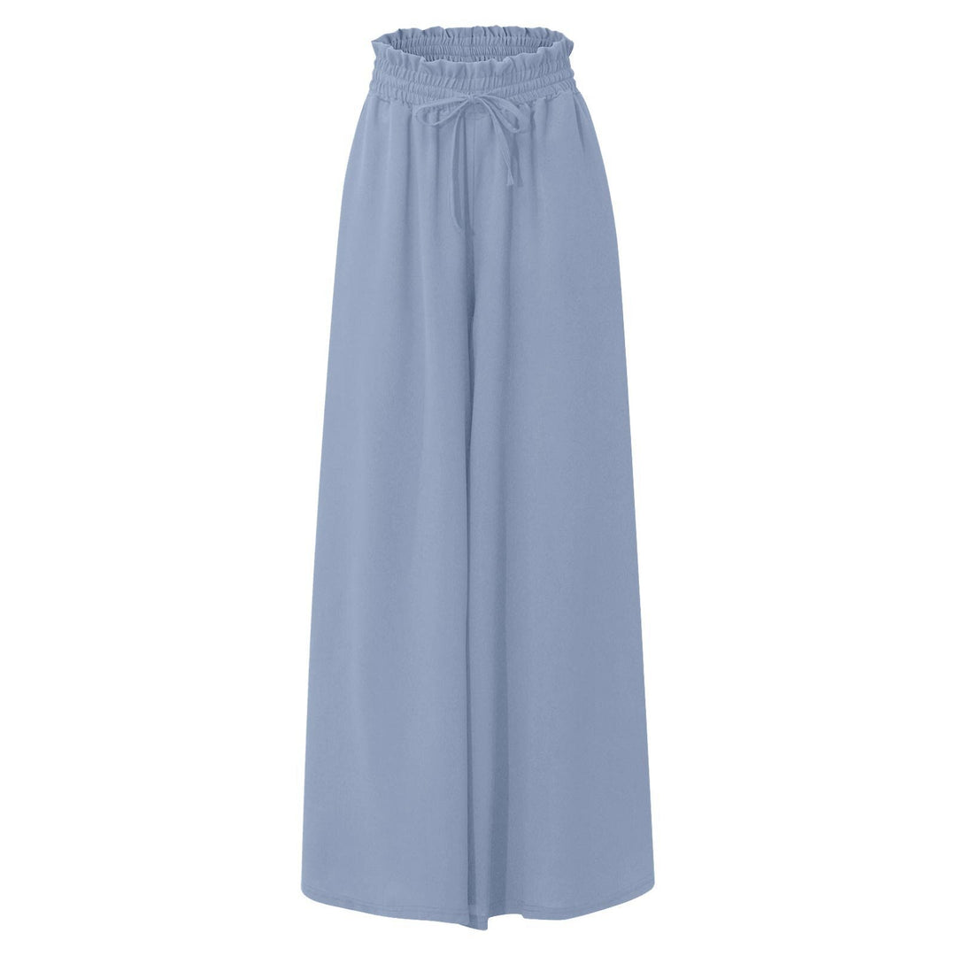 Damen Weite Leinenhose Drune
