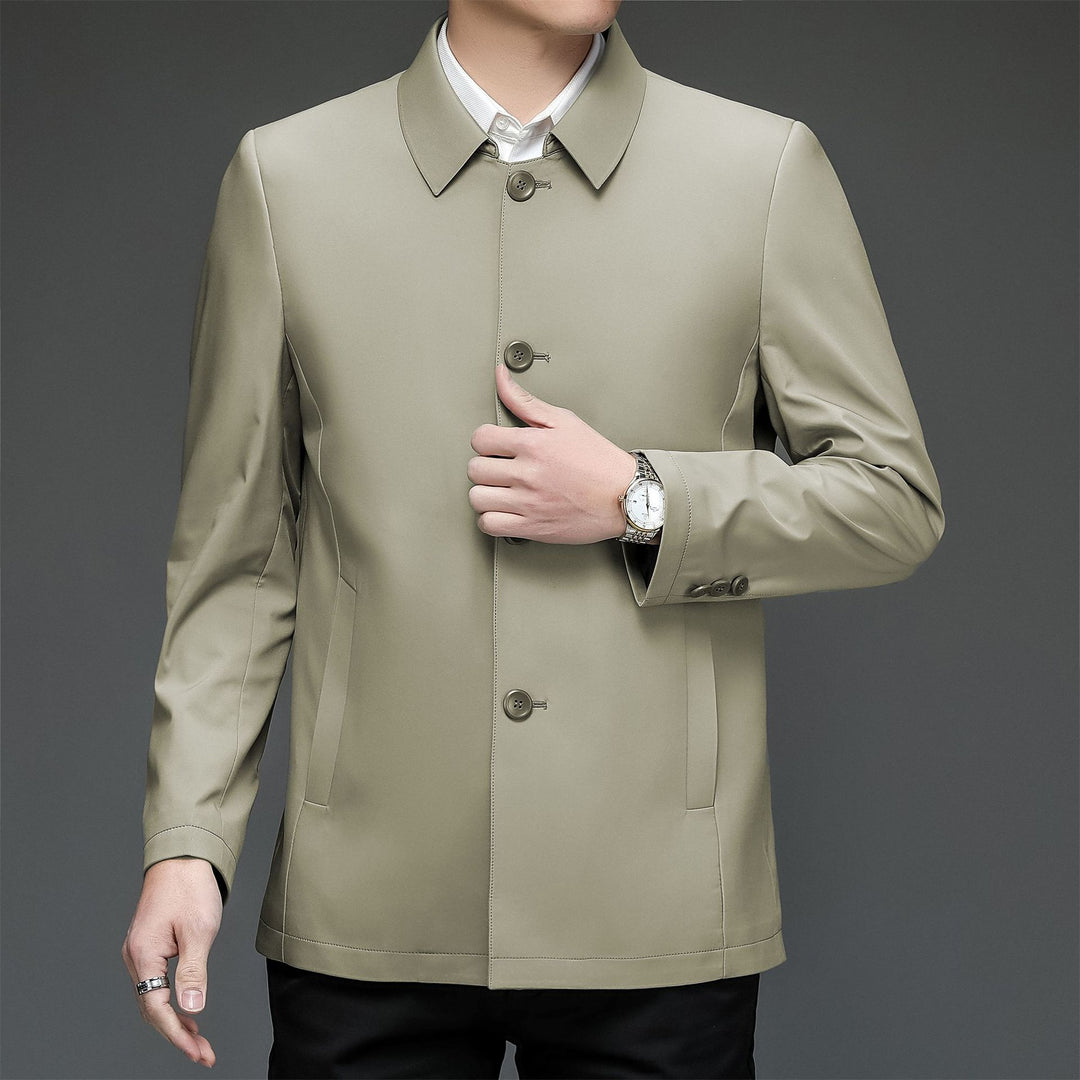Herren leichte Übergangsjacke mit modernem Schnitt und praktischen Funktionalitäten Drune