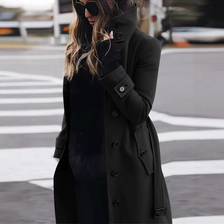 Damen eleganter Trenchcoat Drune