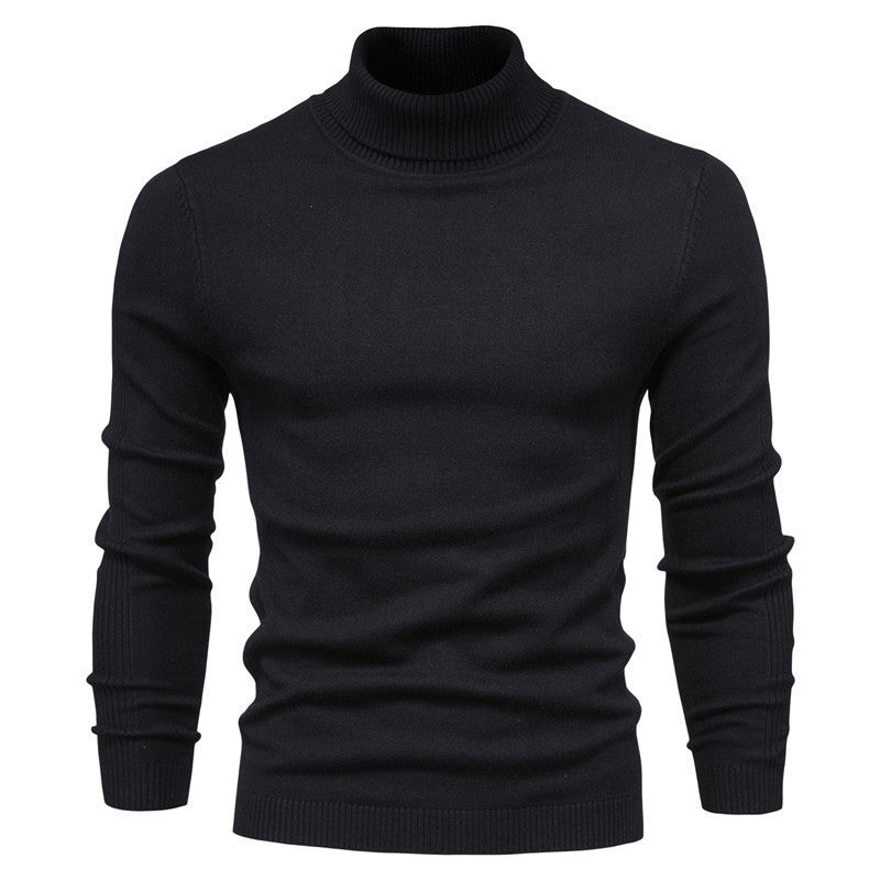 Herren Rollkragenpullover aus hochwertiger Wolle Drune