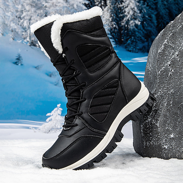 Damen Isolierte Stiefel mit rutschfester Sohle und weichem Innenfutter Drune