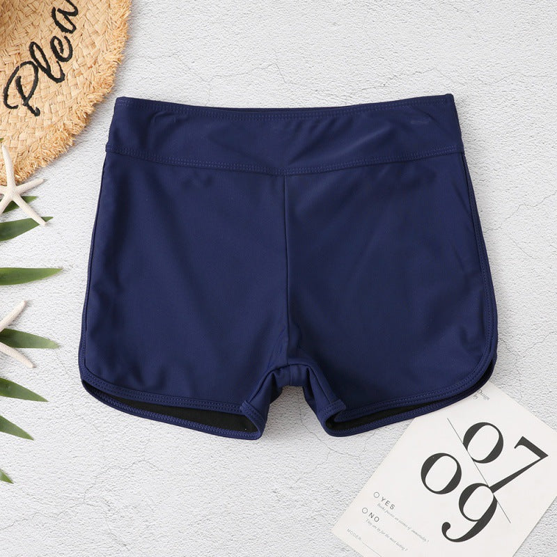 Damen Schwimmshorts mit hohem Bund und sportlichem Schnitt Drune