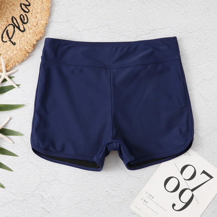 Damen Schwimmshorts mit hohem Bund und sportlichem Schnitt Drune