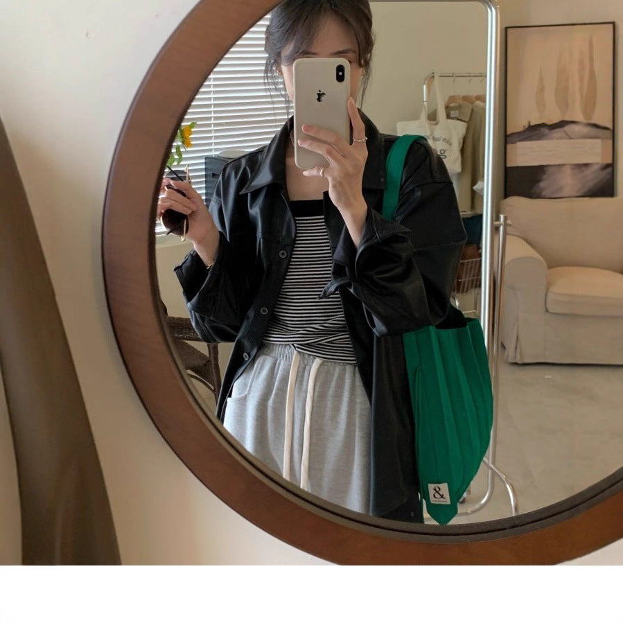 Damen Oberbekleidungsjacke im modischen Oversized-Stil mit praktischen Taschen Drune