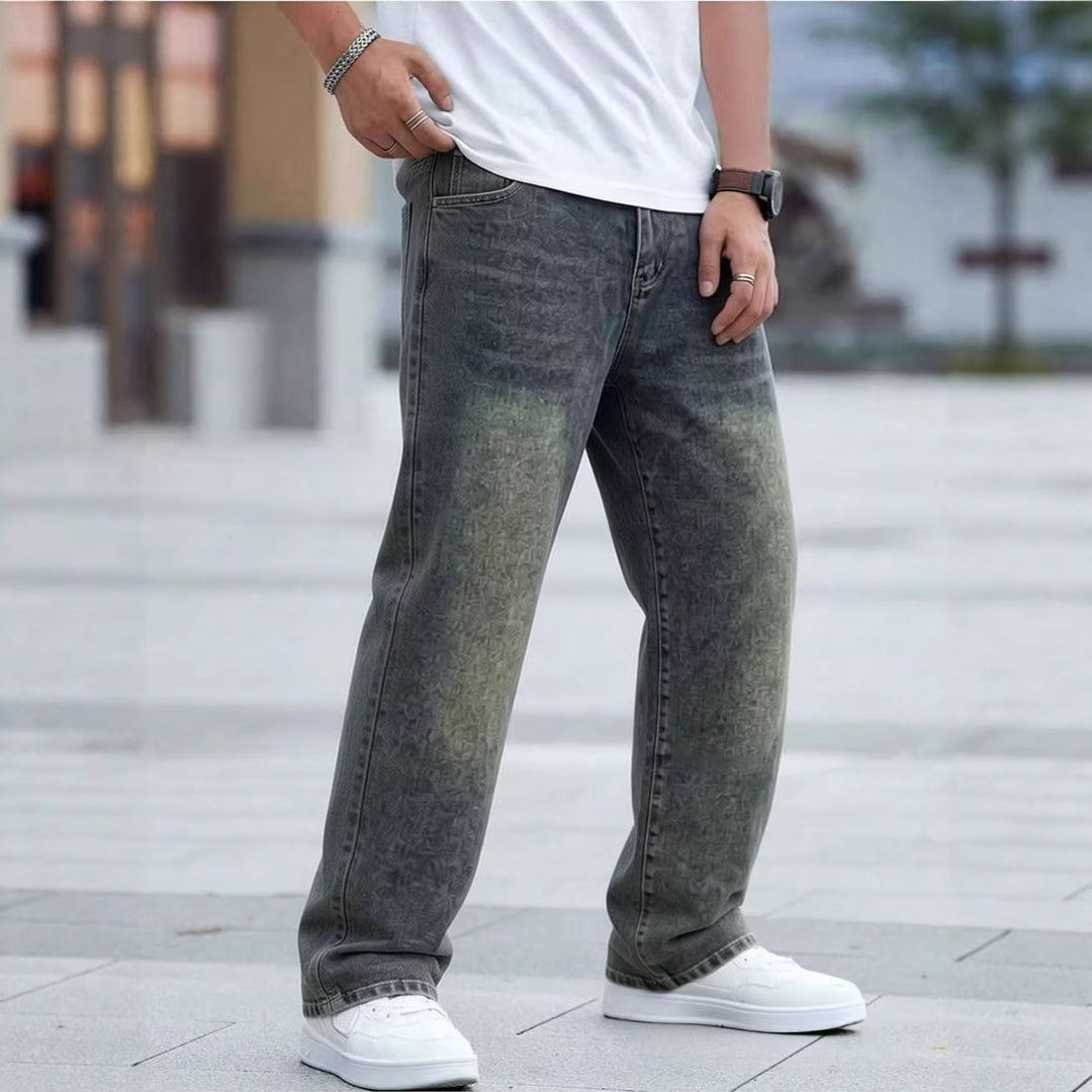Herren lässige Jeans mit einzigartigem Design Drune
