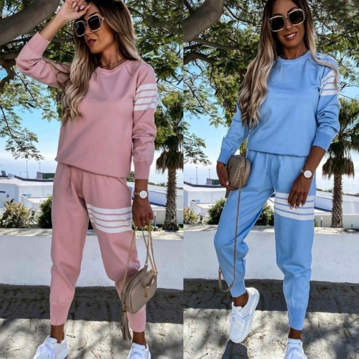 Damen Elegantes und lässiges Lounge-Set mit weitem Schnitt Drune