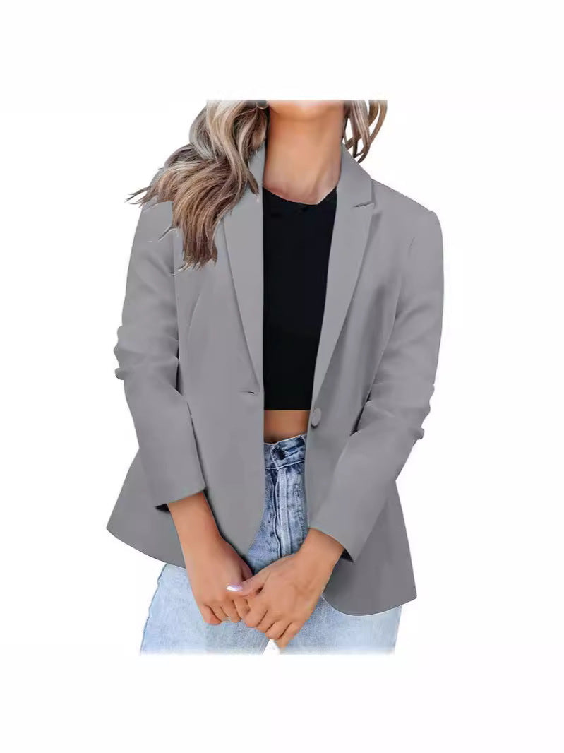 Damen Eleganter Blazer mit modernem Schnitt und praktischen Taschen Drune