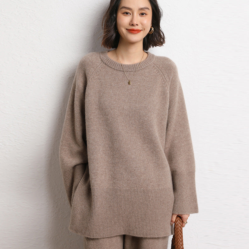 Damen Moderner Oversized Pullover Drune