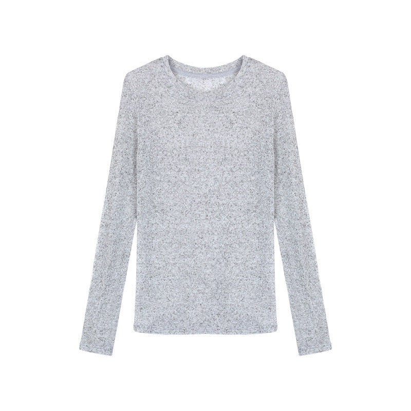 Damen gemütliches Langarm-Shirt Drune