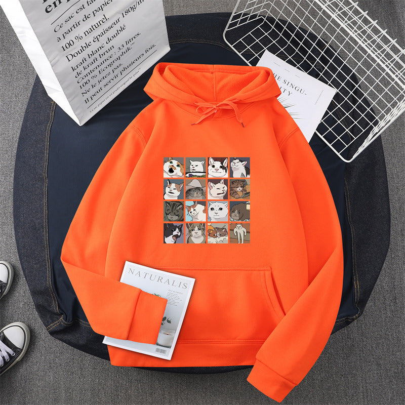 Damen Sweatshirt mit Tier-Motiv Drune