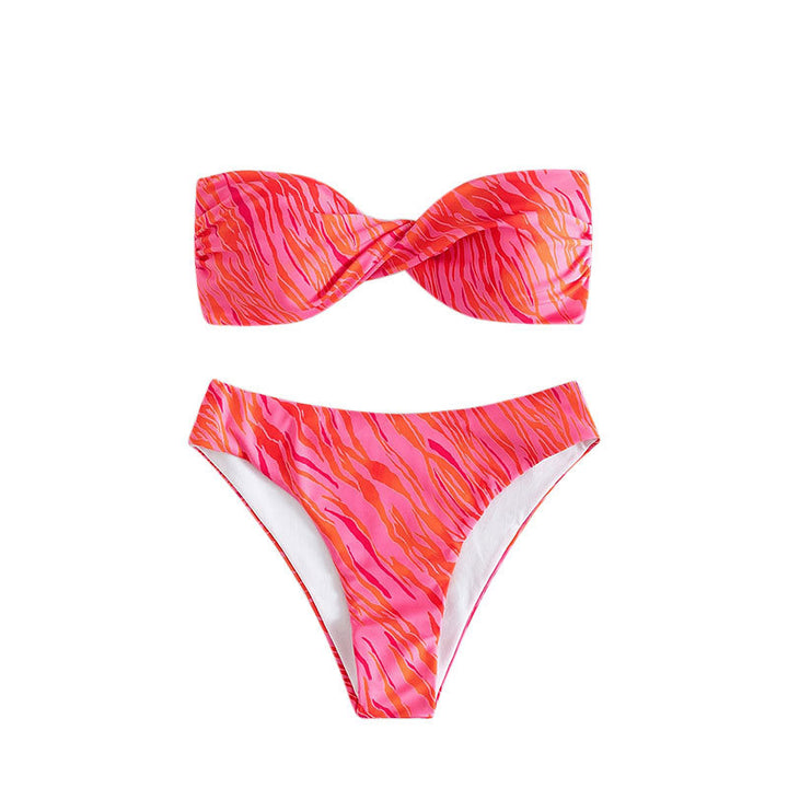 Damen Bandeau-Bikini mit anpassbarem Design Drune