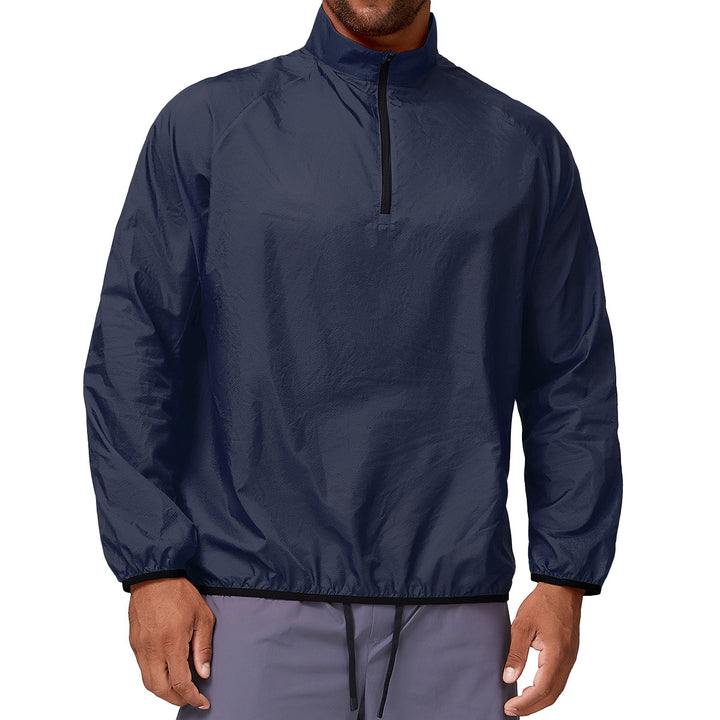 Herren Windbreaker mit steigendem Kragen Drune