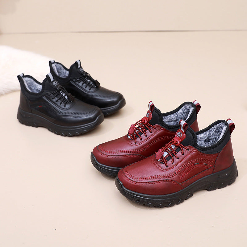 Damen Sportliche und komfortable Wander-Sneaker mit wärmendem Innenfutter Drune