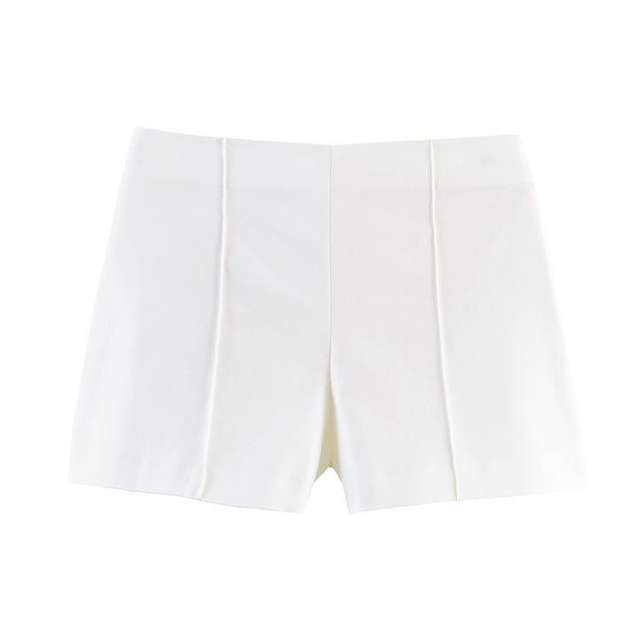 Damen elegante Shorts mit modernen Plissee-Details Drune