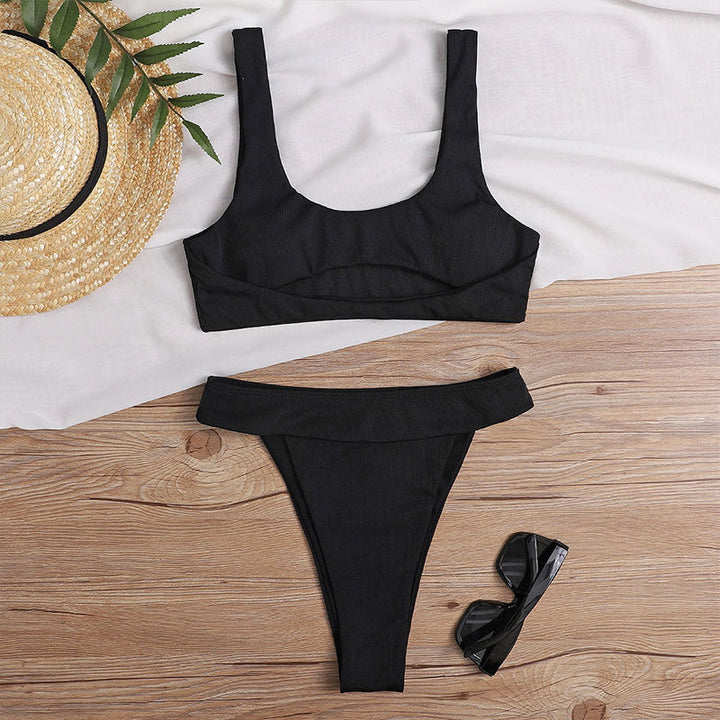 Damen Hochwertiges Bikini-Set mit sportlichem Design Drune