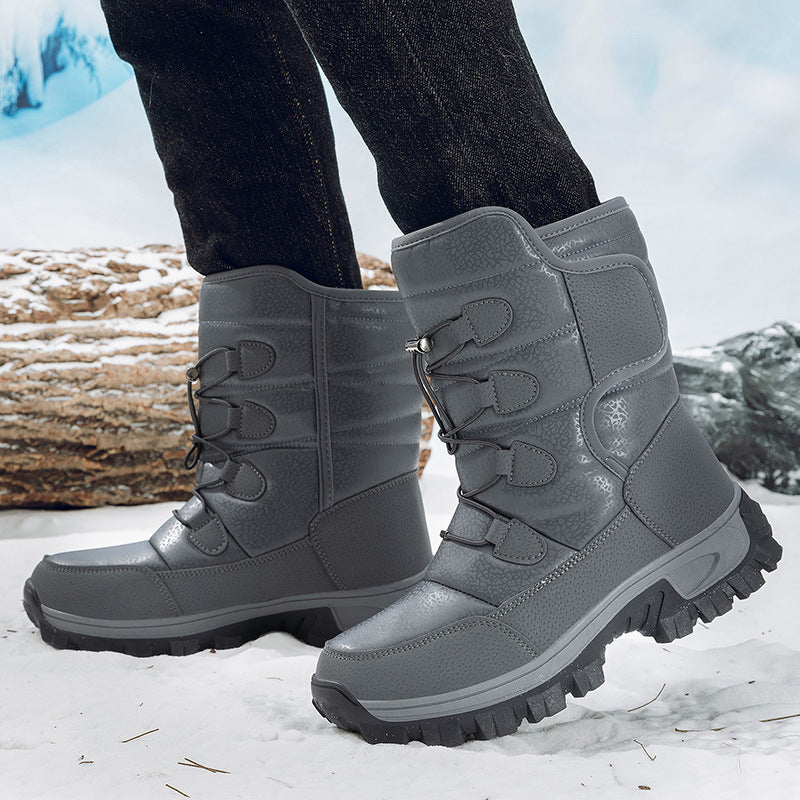 Damen Winterstiefel mit isolierendem Futter und rutschfester Profilsohle Drune