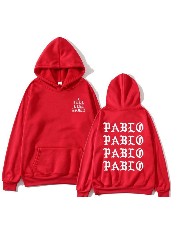 Damen Kapuzenpullover mit grafischem Statement Drune